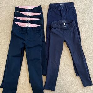 Navy school uniform pants